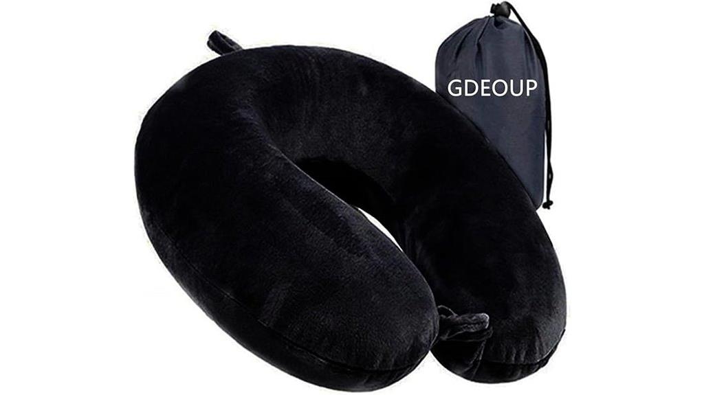 memory foam travel pillow