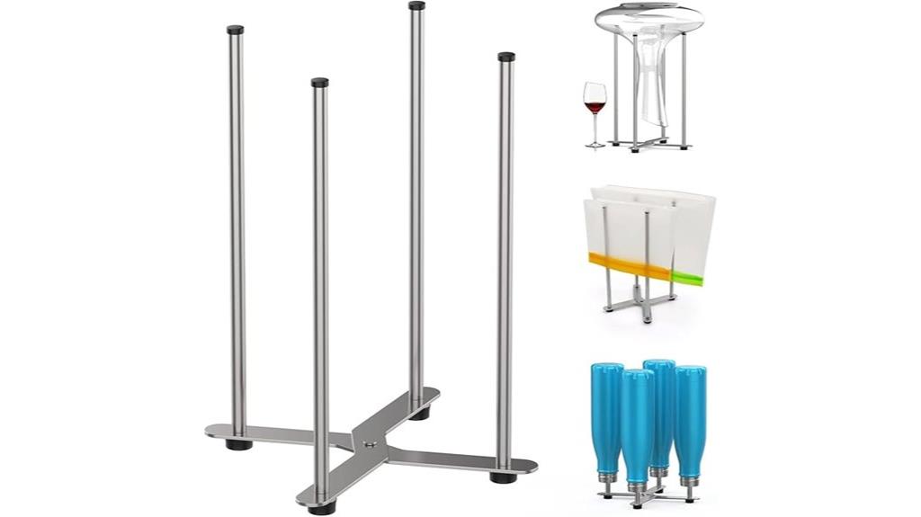 multipurpose collapsible drying rack