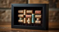 personalized wine cork displays