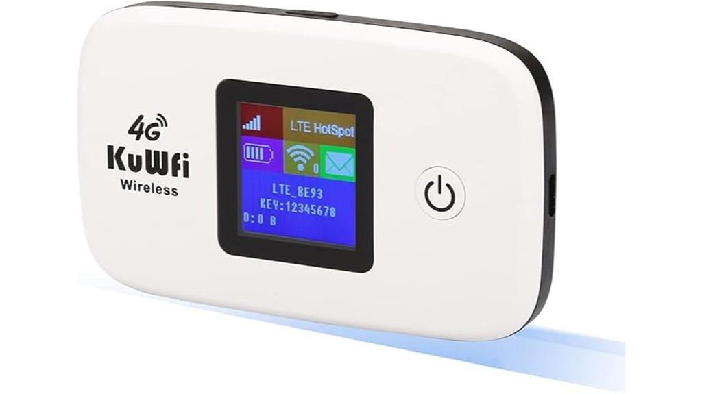 portable 4g lte hotspot