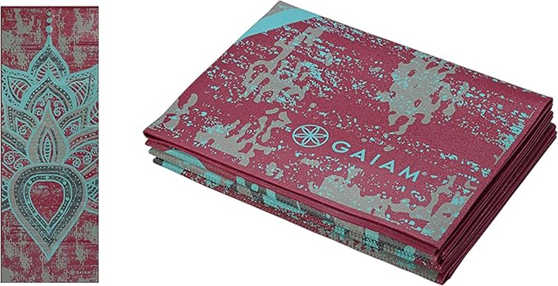 portable foldable yoga mat