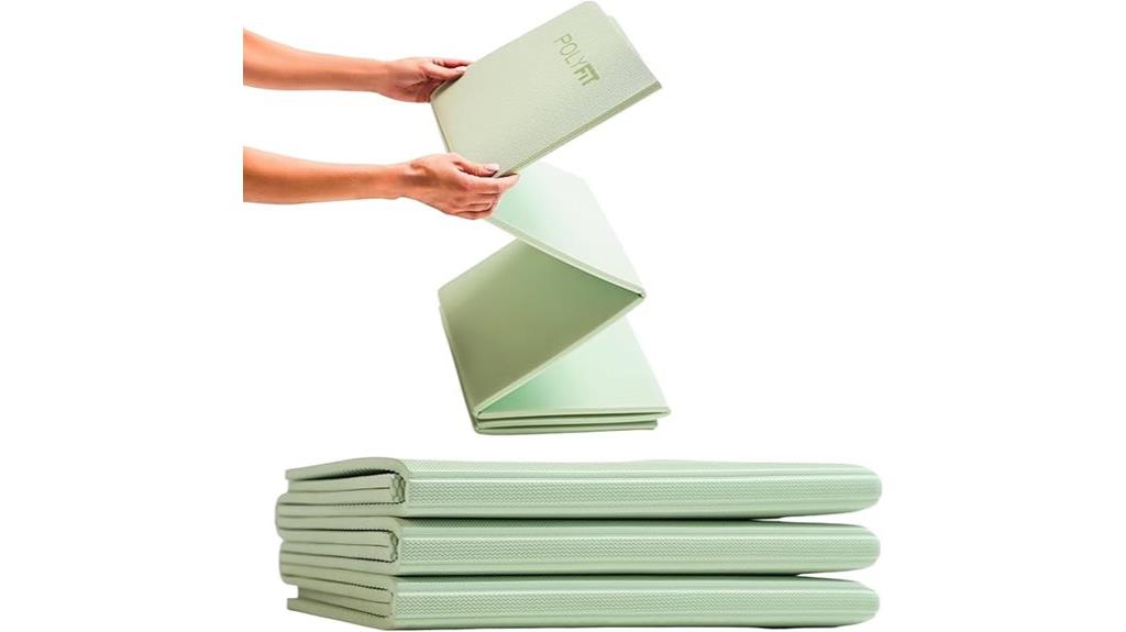 portable foldable yoga mat