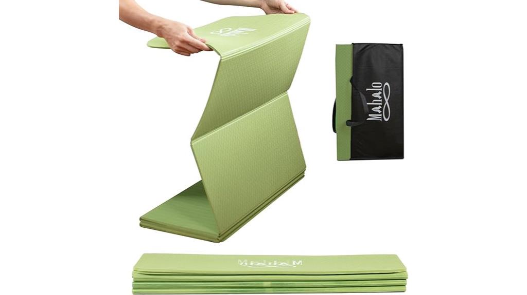 portable foldable yoga mat