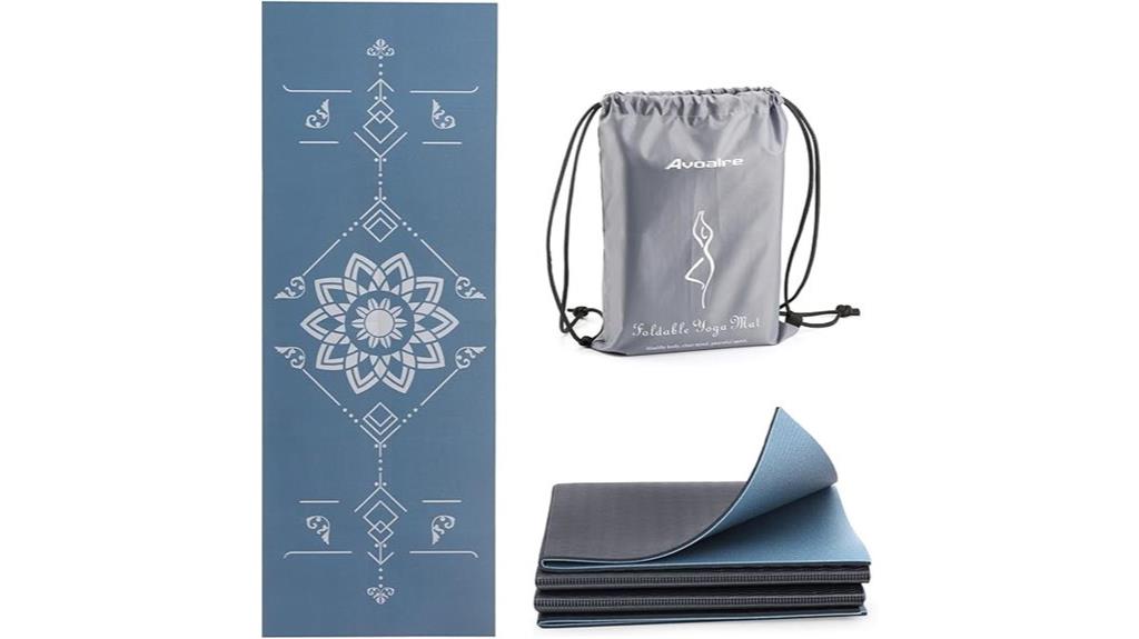 portable foldable yoga mat