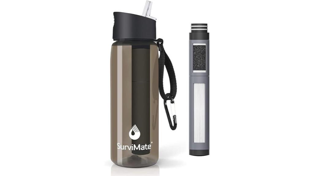 portable four stage water filter