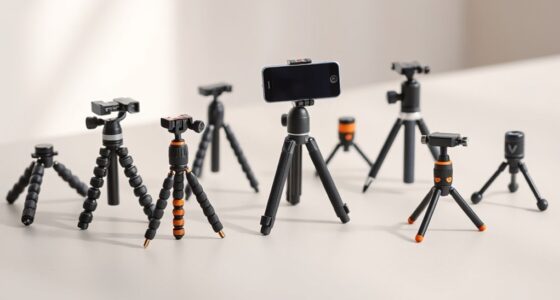 portable smartphone tripod options