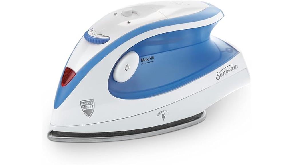portable steam travel iron