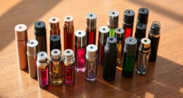 portable stylish perfume containers