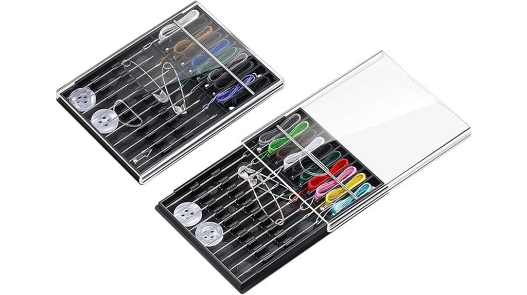pre threaded colorful needle kit