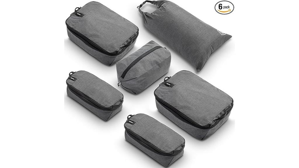 premium travel compression cubes