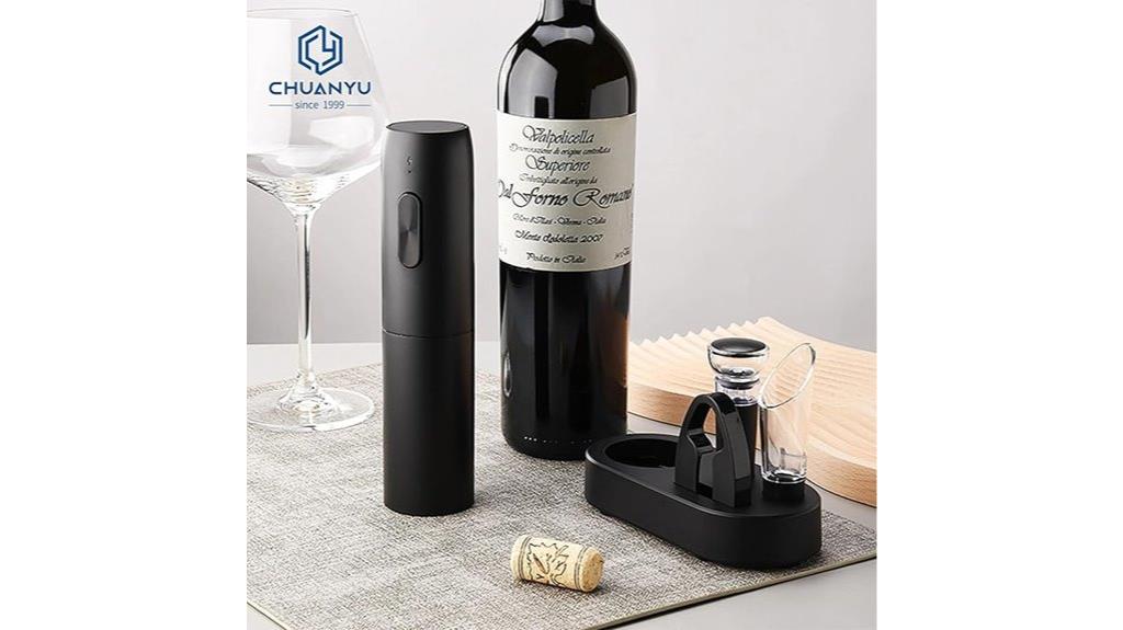 rechargeable 5 in 1 corkscrew