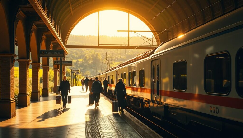 regional train travel Italy