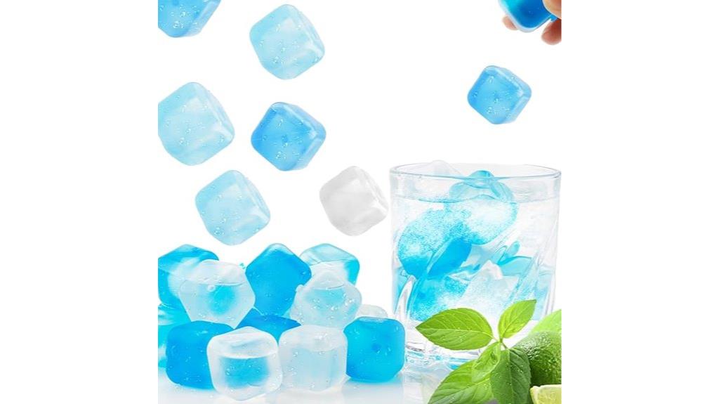 reusable fake ice cubes