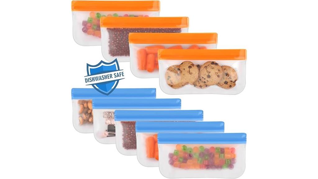 reusable snack bag set