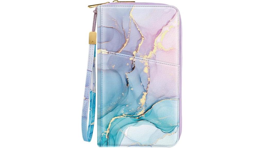rfid blocking travel wallet