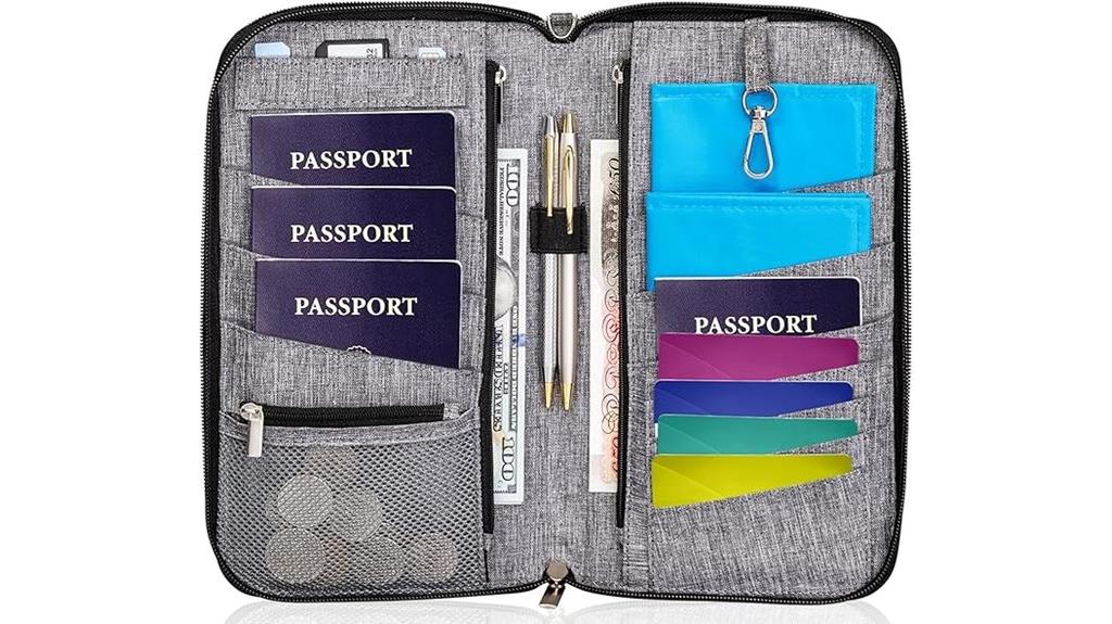 rfid passport wallet family