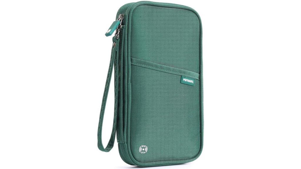 rfid passport wallet organizer