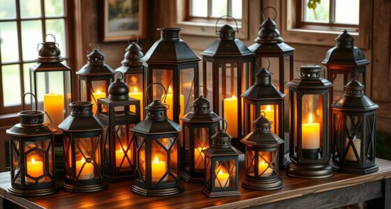 rustic farmhouse lantern collections