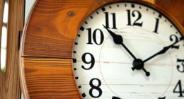 rustic reclaimed wood clocks