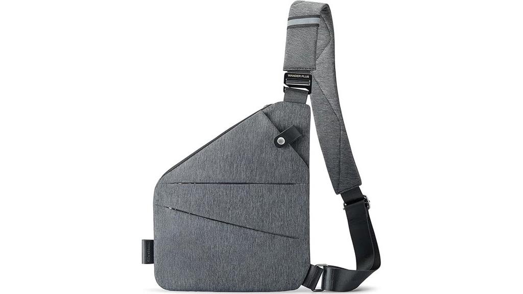 secure travel crossbody bag
