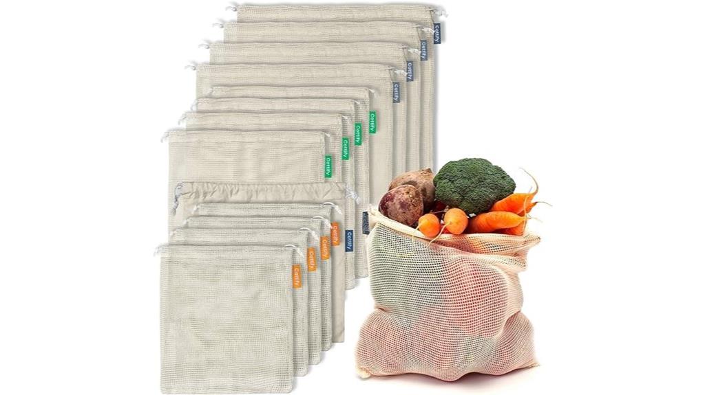 set of 12 1 cotton bags