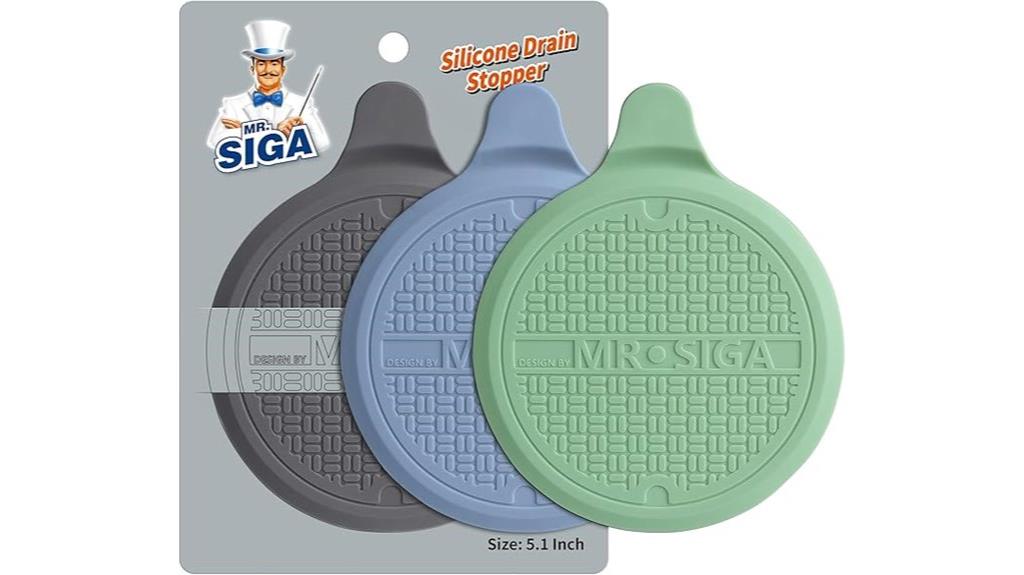 silicone bathtub stopper pack