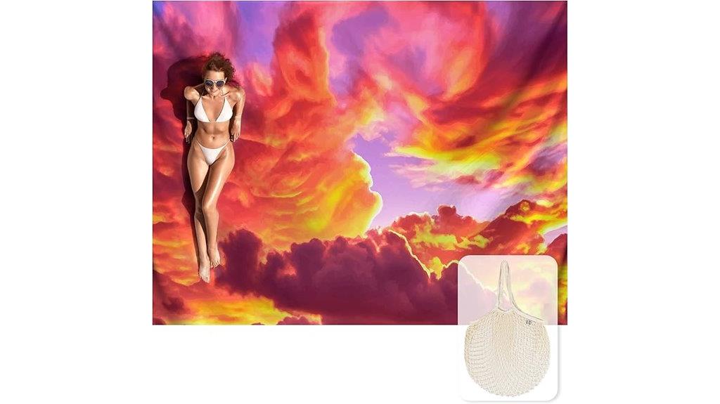 soft sand proof beach blanket