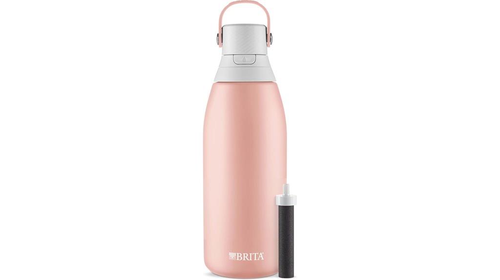 stainless steel filter bottle