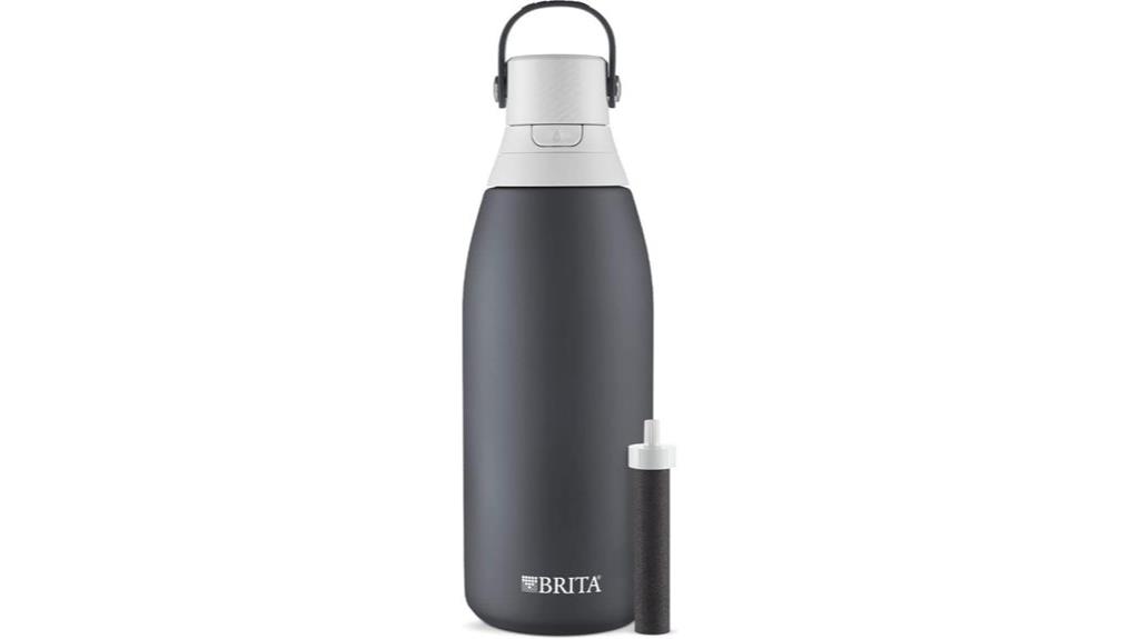 stainless steel filtered bottle