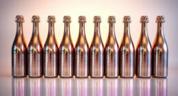 stainless steel sparkling wine reusers