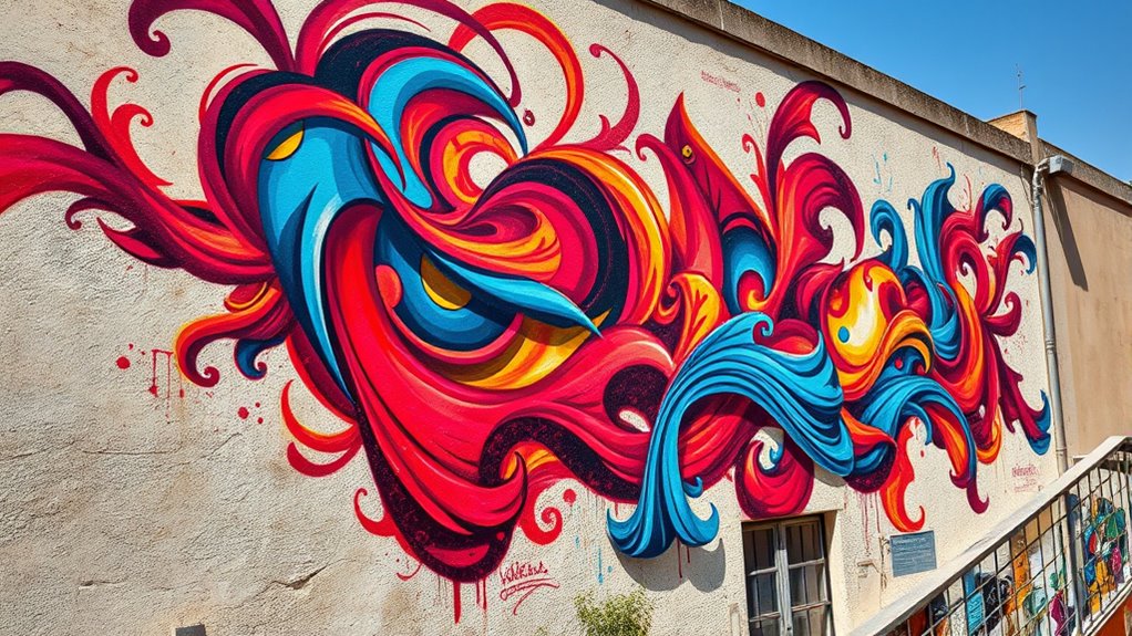 Straßenkunst inspiriert die Inneneinrichtung