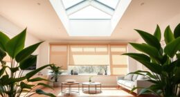 stylish sustainable skylight blinds