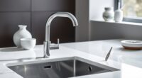 stylish touchless kitchen faucets