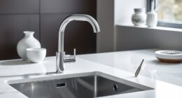 stylish touchless kitchen faucets