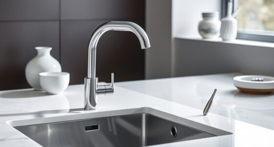stylish touchless kitchen faucets