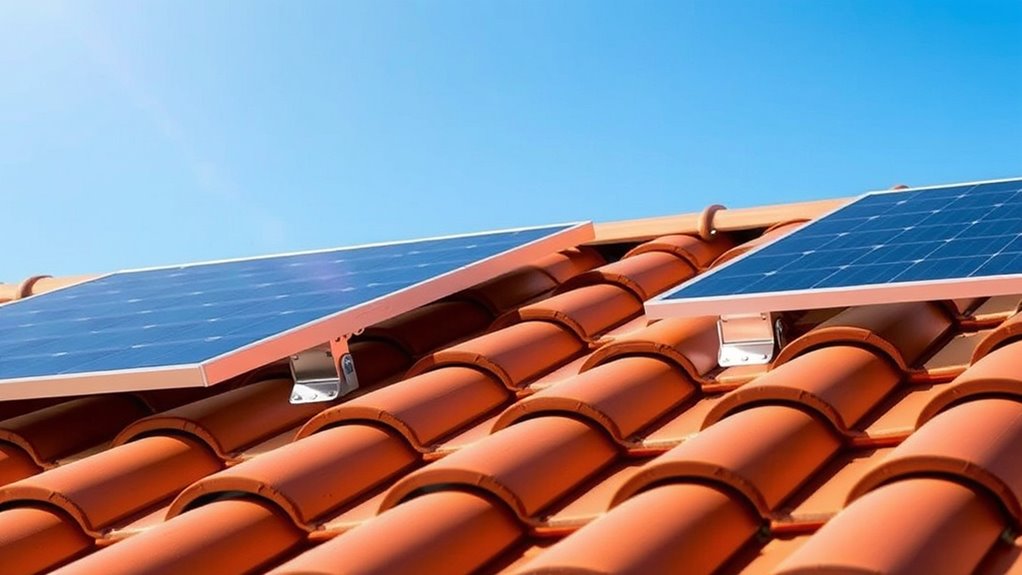 tile roof solar mounts
