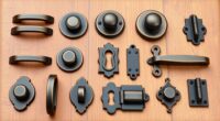 top bronze door hardware