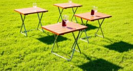top foldable picnic wine tables