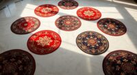 top glossy silk rug picks
