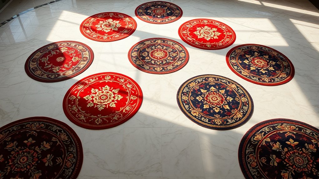 top glossy silk rug picks