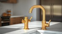 top italian brass kitchen faucets