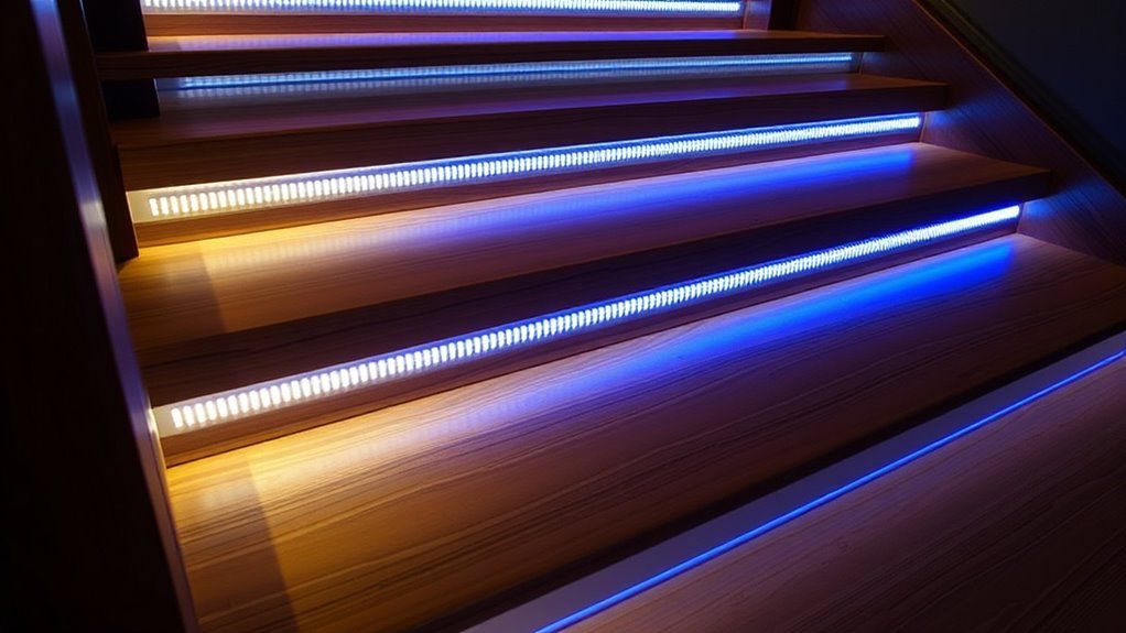 top led stair lighting kits