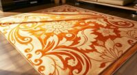 top metallic silk rug collection