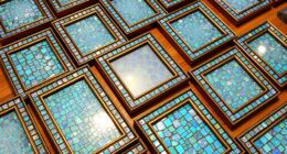 top mosaic glass frame picks