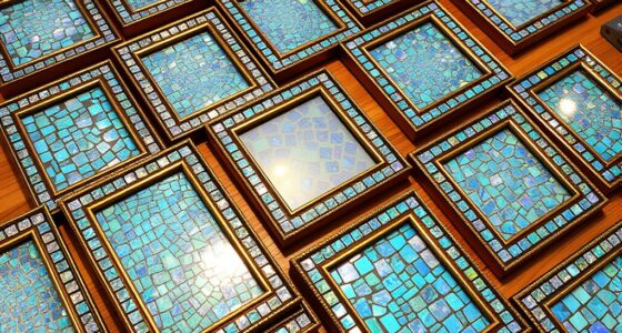 top mosaic glass frame picks