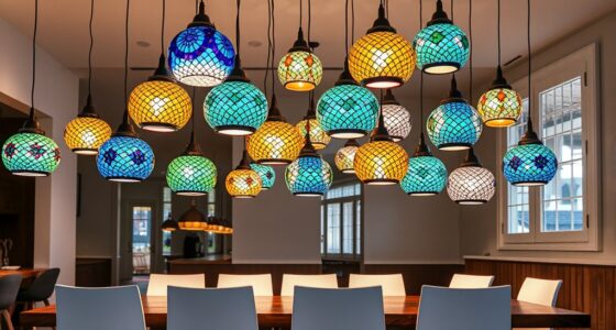 top mosaic pendant light designs