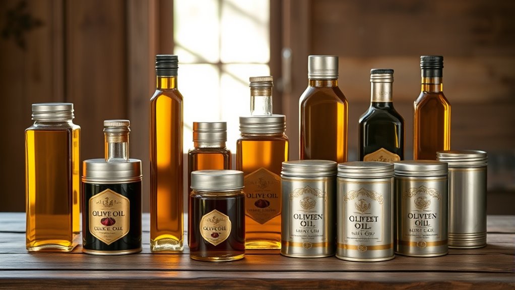 top olive oil tin selections