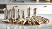 top stainless steel cannoli molds