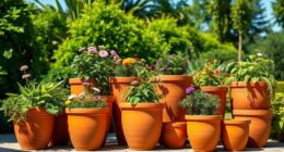 top terracotta planter sets