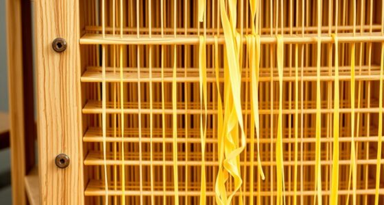 top wooden pasta drying sets
